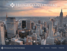 Tablet Screenshot of hedgeconetworks.com